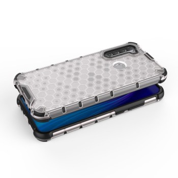Калъф fixGuard Honeycomb Case armor cover with TPU Bumper for Xiaomi Redmi Note 8T transparent