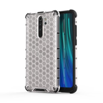 Калъф fixGuard Honeycomb Case armor cover with TPU Bumper for Xiaomi Redmi Note 8 Pro transparent