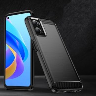 Калъф Tech-Protect TPUcarbon за Realme 9i / Oppo A96, Черен