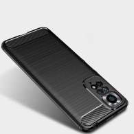Калъф Tech-Protect TPUcarbon за Xiaomi Redmi Note 11 Pro / 11 Pro 5G, Черен