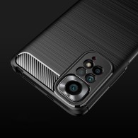 Калъф Tech-Protect TPUcarbon за Xiaomi Redmi Note 11 Pro / 11 Pro 5G, Черен