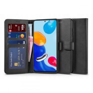 Калъф Tech-Protect Wallet за Xiaomi Redmi Note 11 / 11s, Черен