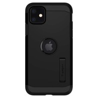 Spigen Tough Armor хибриден кейс с най-висока степен на защита Tech за iPhone 11, Black