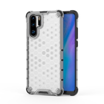 Калъф fixGuard Honeycomb Case armor cover with TPU Bumper for Huawei P30 Pro transparent
