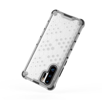 Калъф fixGuard Honeycomb Case armor cover with TPU Bumper for Huawei P30 Pro green