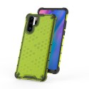 Калъф fixGuard Honeycomb Case armor cover with TPU Bumper for Huawei P30 Pro blue