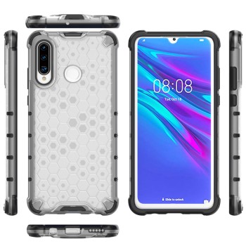 Калъф fixGuard Honeycomb Case armor cover with TPU Bumper for Huawei P30 Lite green