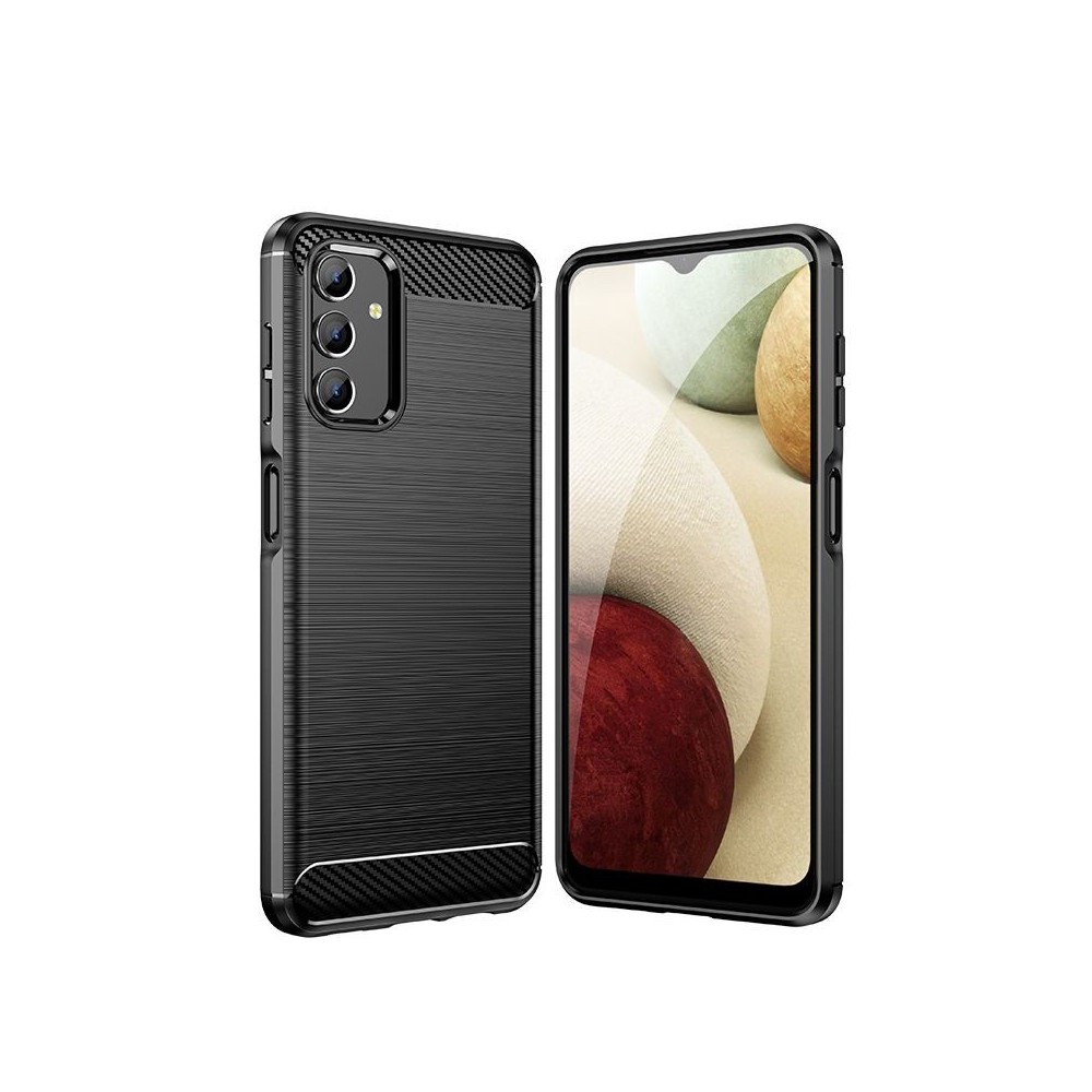 Калъф Tech-Protect TPUcarbon за Samsung Galaxy A13 4G / LTE, Черен