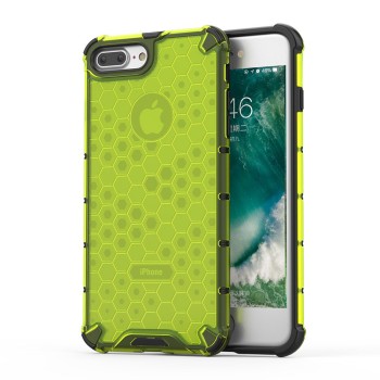 Калъф fixGuard Honeycomb Case armor cover with TPU Bumper for iPhone 8 Plus / iPhone 7 Plus green