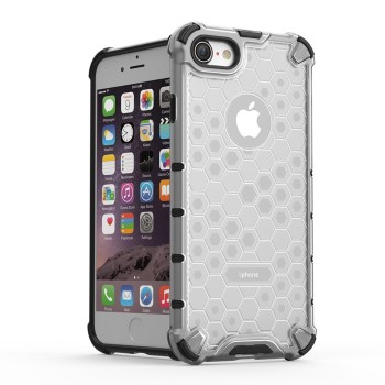 Калъф fixGuard Honeycomb Case armor cover with TPU Bumper for iPhone 8 / iPhone 7 transparent