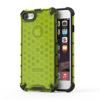 Калъф fixGuard Honeycomb Case armor cover with TPU Bumper for iPhone 8 / iPhone 7 green