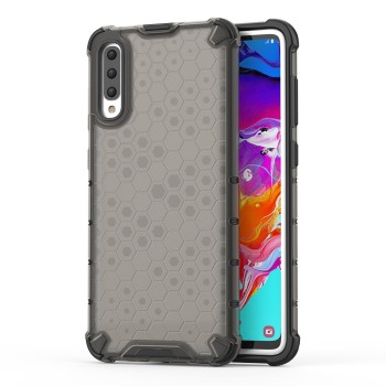 Калъф fixGuard Honeycomb Case armor cover with TPU Bumper for Samsung Galaxy A70 black