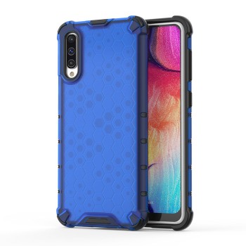 Калъф fixGuard Honeycomb Case armor cover with TPU Bumper for Samsung Galaxy A50s / Galaxy A50 / Galaxy A30s blue