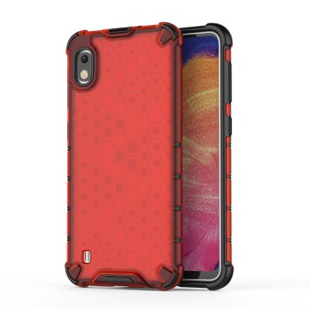 Калъф fixGuard Honeycomb Case armor cover with TPU Bumper for Samsung Galaxy A10 red