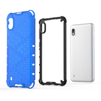 Калъф fixGuard Honeycomb Case armor cover with TPU Bumper for Samsung Galaxy A10 green