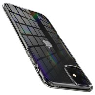 Spigen Liquid Crystal тънък силиконов (TPU) калъф за iPhone 11, Crystal Clear