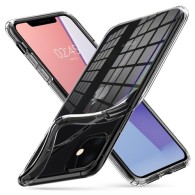 Spigen Liquid Crystal тънък силиконов (TPU) калъф за iPhone 11, Crystal Clear