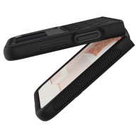 Калъф Spigen Caseology Parallax за Samsung Galaxy Z Flip 4, Matte Black