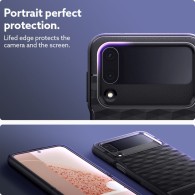 Калъф Spigen Caseology Parallax за Samsung Galaxy Z Flip 4, Matte Black