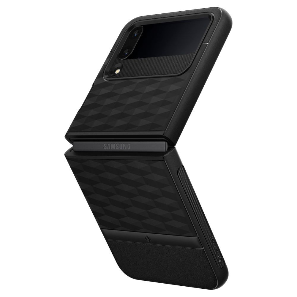 Калъф Spigen Caseology Parallax за Samsung Galaxy Z Flip 4, Matte Black