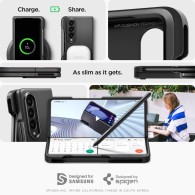 Калъф Spigen Thin Fit Pen Slot за Samsung Galaxy Z Fold 4, Black