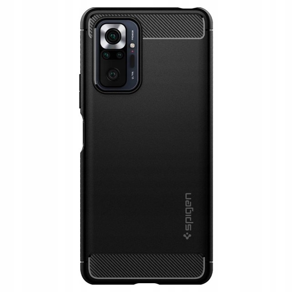 Калъф Spigen Rugged Armor Xiaomi Redmi Note 10 Pro, Matte Black