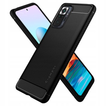 Калъф Spigen Rugged Armor Xiaomi Redmi Note 10 Pro, Matte Black