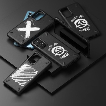Калъф Ringke Onyx Design Durable TPU Case Samsung Galaxy A72 4G black (Paint)