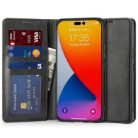Калъф Tech-Protect Wallet За IPhone 14 Pro Max, Black