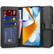 Калъф TECH-PROTECT Wallet За Xiaomi Poco C40, Black