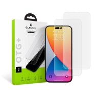 Стъклен Протектор GLASTIFY OTG+ 2бр. за iPhone 14 Pro Max, Clear