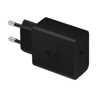 Комплект Зарядно Samsung 45W, Power Adapter + кабел, T4510XB, Black