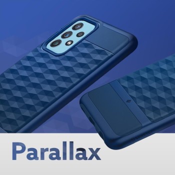 Калъф Spigen Caseology Parallax за Samsung Galaxy A52 LTE / 5G, Classic Blue