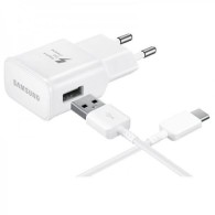 Комплект Зарядно Samsung 15W Power Adapter + Кабел, EP-TA20EWECGWW, White