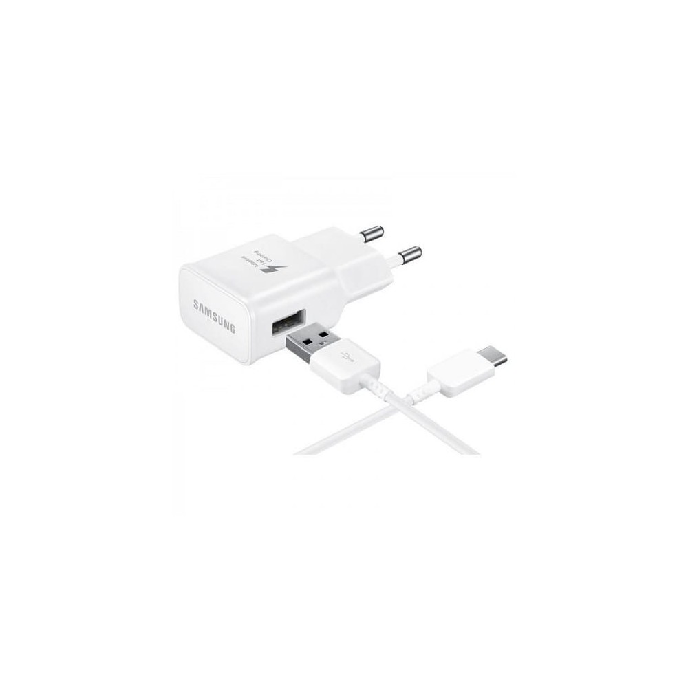 Комплект Зарядно Samsung 15W Power Adapter + Кабел, EP-TA20EWECGWW, White