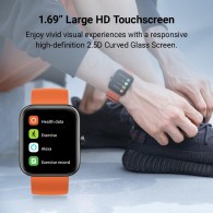 Xiaomi Maimo Smartwatch WT2105 - умен фитнес часовник с фунция за измерване на пулса за iOS и Android, Розов зелен