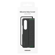 Предпазен калъф Samsung Silicone Grip Cover за Galaxy Z Fold4, Black