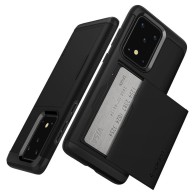 Spigen Slim Armor Cs хибриден кейс с най-висока степен на защита за Samsung Galaxy S20 Ultra, Black