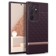 Калъф Spigen Caseology Parallax Samsung Galaxy S23 Ultra, Burgundy