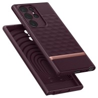 Калъф Spigen Caseology Parallax Samsung Galaxy S23 Ultra, Burgundy