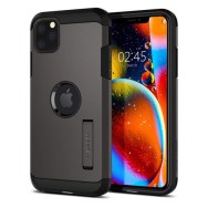 Spigen Tough Armor хибриден кейс с най-висока степен на защита Tech за iPhone 11 Pro, Gunmetal
