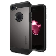 Spigen Tough Armor хибриден кейс с най-висока степен на защита Tech за iPhone 7/8, Gunmetal