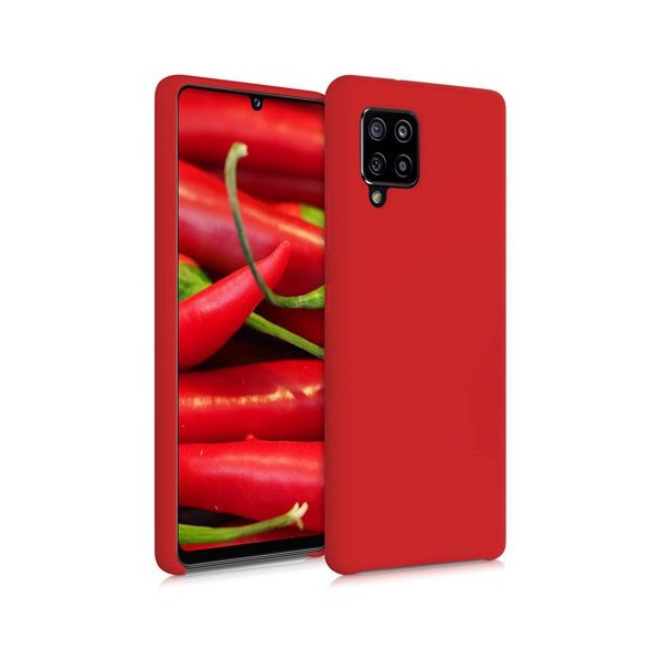 fixGuard Silicone Fit за Samsung Galaxy A42 5G, Red