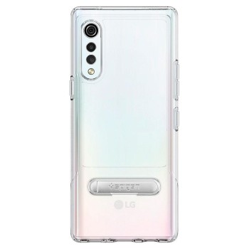 Калъф Spigen Slim Armor Essential S за LG Velvet, Crystal Clear