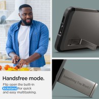 Калъф Spigen Tough Armor за Samsung Galaxy S23, Gun Metal