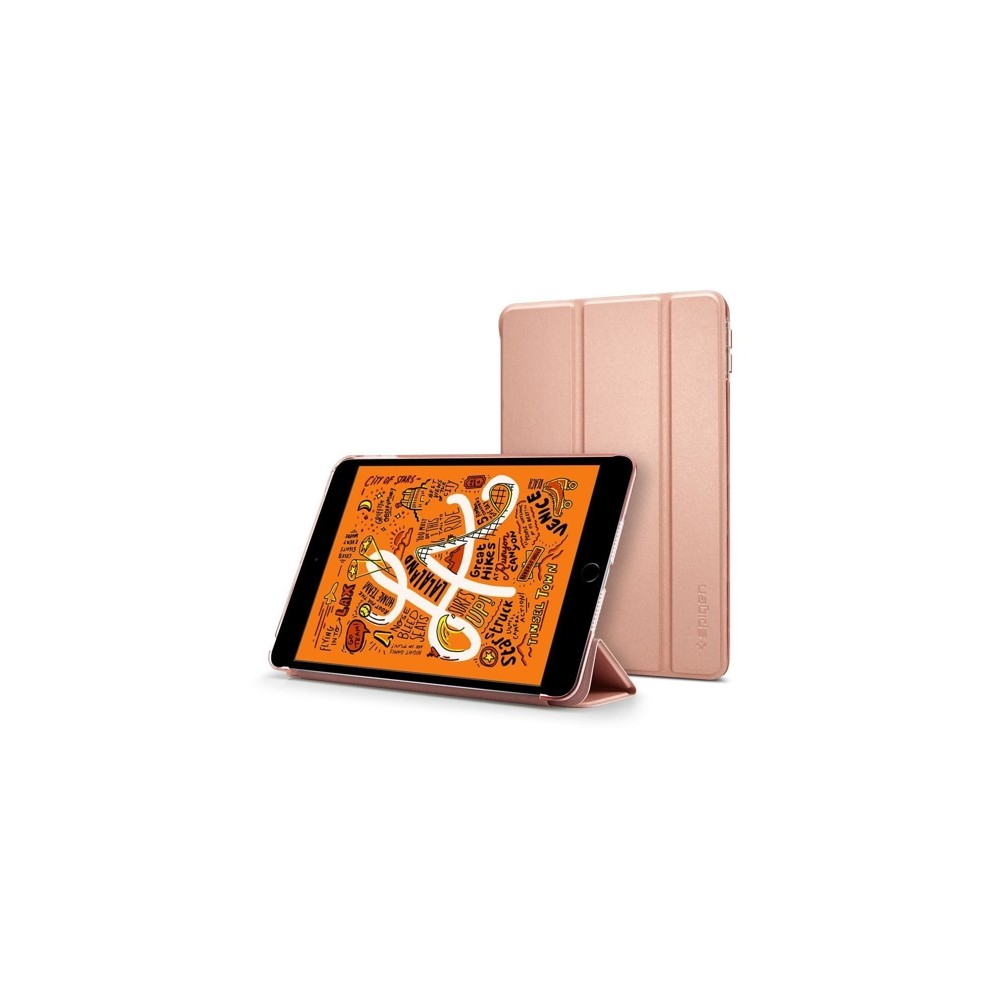 Spigen Smart Fold Apple iPad Mini 5 2019, Rose Gold