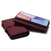 Калъф Spigen Wallet ”S” Plus за Samsung Galaxy S23, Burgundy