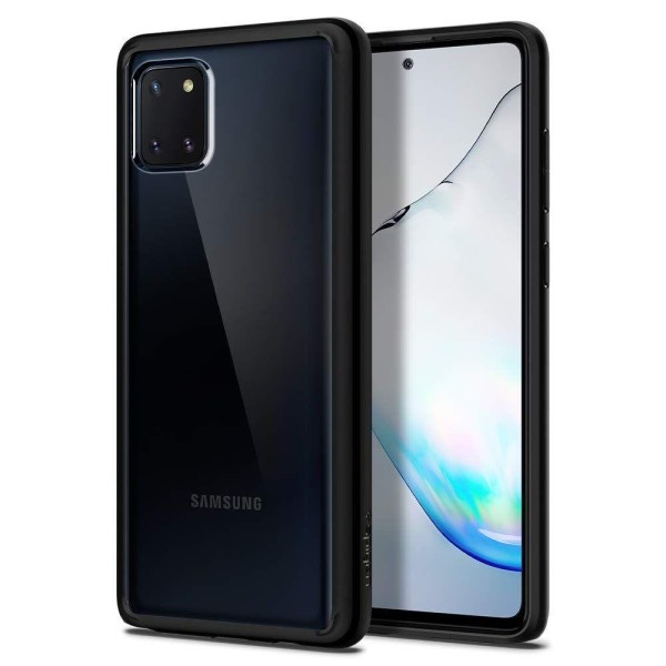 Spigen Ultra Hybrid хибриден кейс с най-висока степен на защита за Samsung Galaxy Note 10 Lite, Matte Black