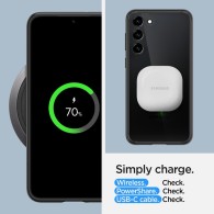 Калъф Spigen Ultra Hybrid за Samsung Galaxy S23+ Plus, Matte Black