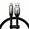 Baseus 16x Type C nylon Комплект Led USB Кабел, 3A, 1m.